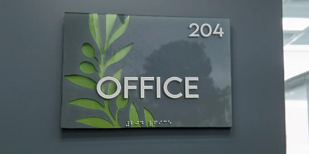 ADA compliance signs